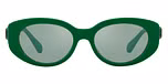 Dark Green / Green / Azure Internal Mirror Silver