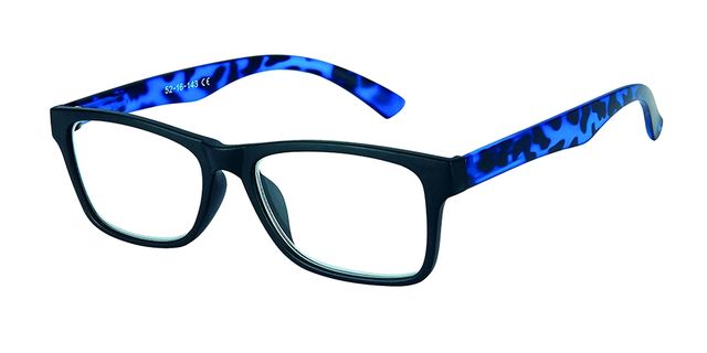 Univo Readers - Reading Glasses R25 - A: Black / Blue