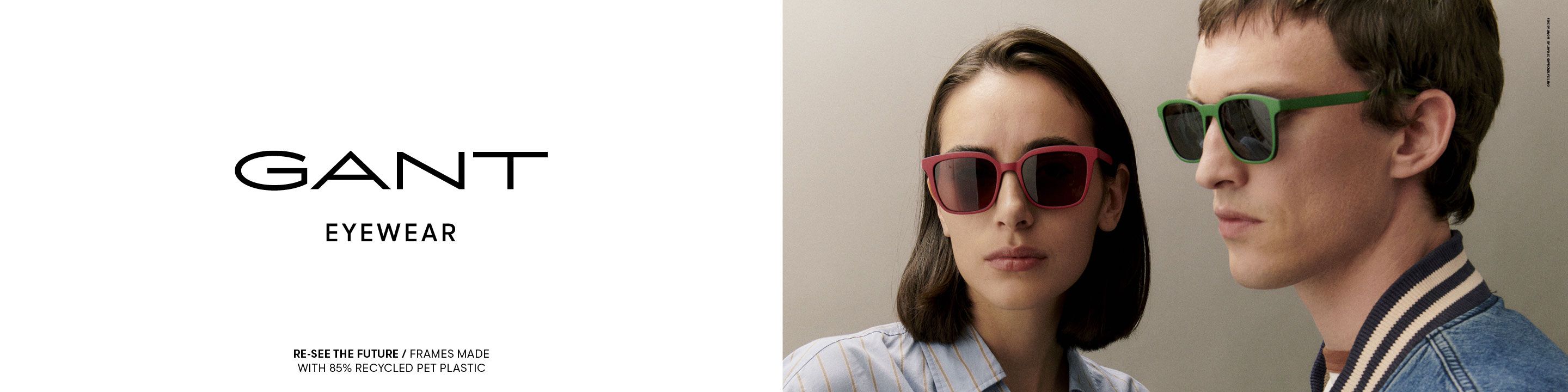 Gant designer sunglassess desktop banner