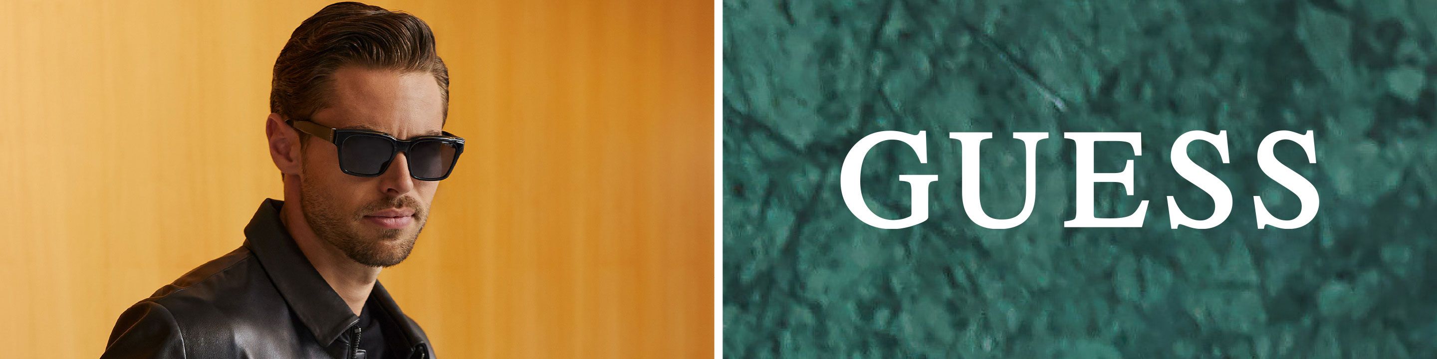 Guess designer sunglassess desktop banner