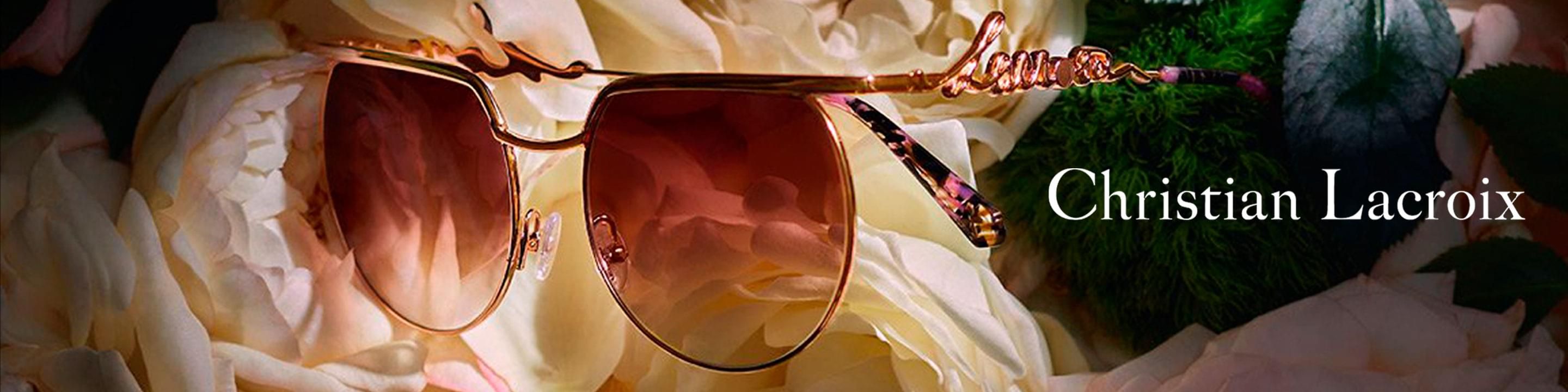 Christian Lacroix designer sunglassess desktop banner