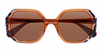 BROWN ORANGE TRANSPARENT