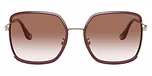Rose Gold/Oxblood / Burgundy Clear Gradient