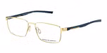 gold / blue