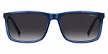 BLUE / DARK GREY SHADED