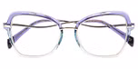 PURPLE-BLUE GRADIENT TRANSPARENT