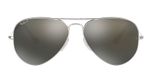 SILVER / silver / crystal grey mirror silver polarized