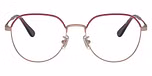 Rose Gold/Burgundy