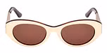 SHINY IVORY / SHINY PALE GOLD / BROWN
