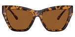 Dark Tortoise / Amber Solid