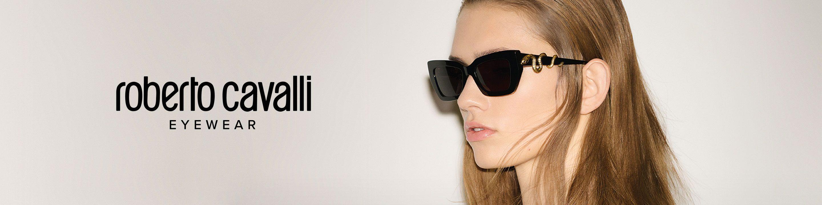 Roberto Cavalli designer sunglassess desktop banner