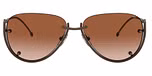 Shiny antique copper / Gradient brown
