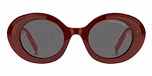 BURGUNDY RED / GREY