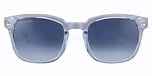 Shiny Crystal / Mineral Polarized Blue Gradient Cat 2 to 3 / Bio-Acetate