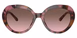 Plum Graphic Tortoise / Cordovan Gradient