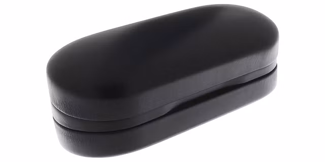 Optical accessories - Compact Leatherette Dual Glasses Case (with mirror)