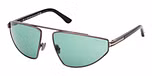 Matte Dark Ruthenium / Matte Dark Ruthenium / green