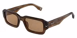 SHINY STRIPED BROWN / BROWN