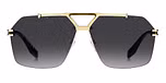 GOLD / DARK GREY SHADED
