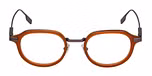 SHINY LIGHT BROWN / MATTE ANTIQUED GUNMETAL