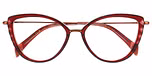 BURGUNDY MEDIUM TRANSPARENT