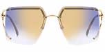 BLUE GOLD (BLUE SHADED GOLD MIRROR)