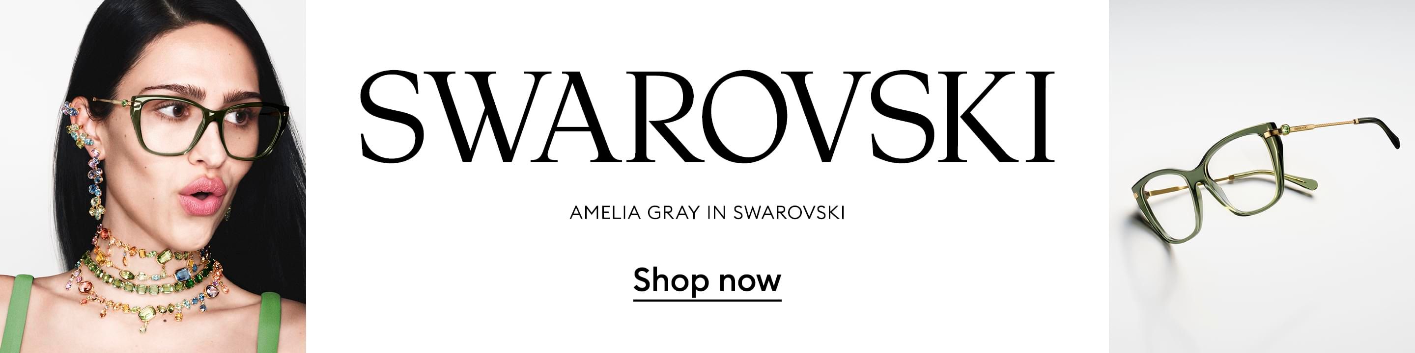 Swarovski designer sunglassess desktop banner