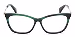 DARK GREEN / HORN / SHINY PALE GOLD