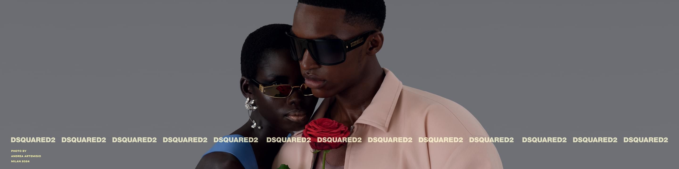 DSQUARED2 designer sunglassess desktop banner