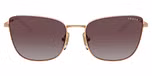 Rose Gold/Top White / Grey Gradient Violet Polarized