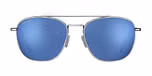 Shiny Gunmetal / Mineral Polarized 555nm Blue Cat 2 to 3