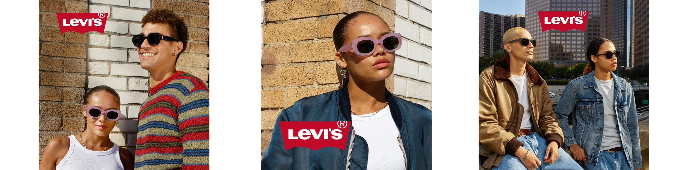 Occhiali da sole firmati LEVI'S desktop banner
