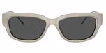 White mily / Dark grey