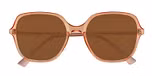 Light pink / Brown