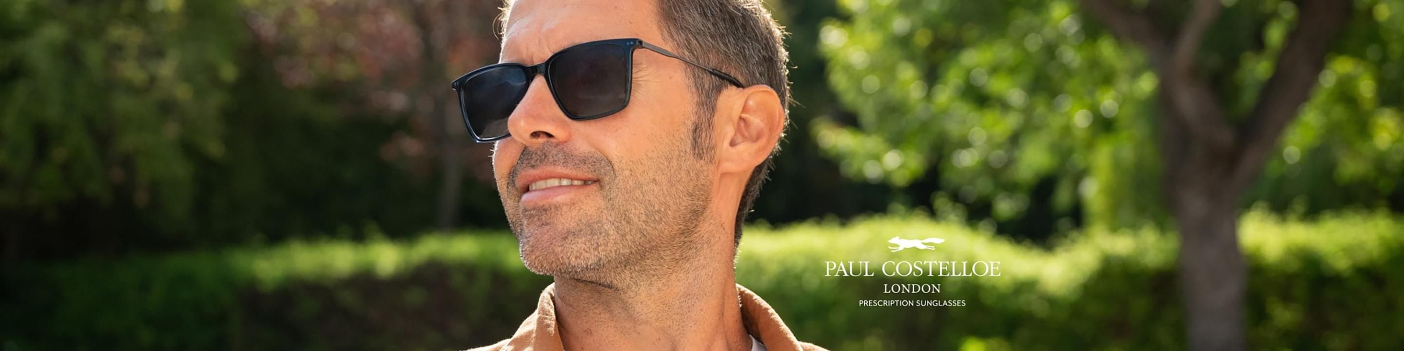 Paul Costelloe designer sunglassess desktop banner