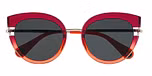 GRADIENT PLUM RED