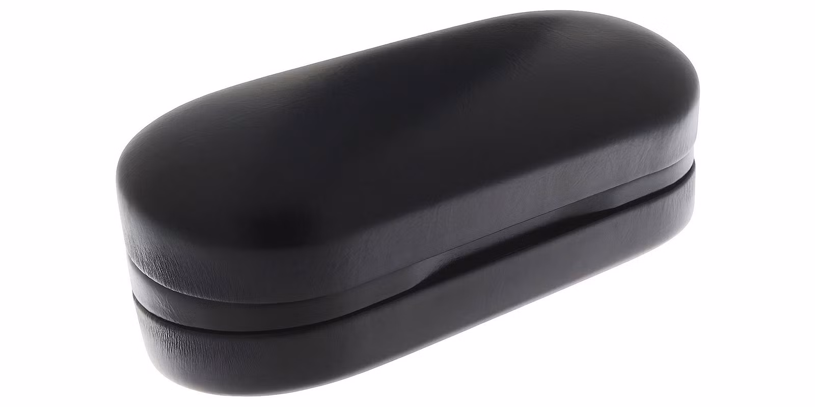 Compact Leatherette Dual Glasses Case (with mirror)