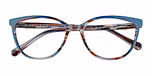 Gloss brown / blue tort & Blue
 laminations