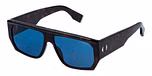 SHINY DARK HAVANA / BLUE