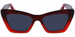 TRANSPARENT DARK RED GRADIENT