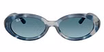 Opal Blue Havana / Tortoise / Blue Gradient Grey