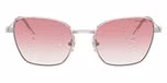 Silver / Silver / Clear Gradient Pink