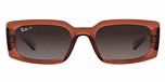 Transparent Brown / Grey gradient polarized