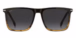 BROWN SHADED HORN (DARK GREY SHADED GRADIENT) / ECO ACETATE