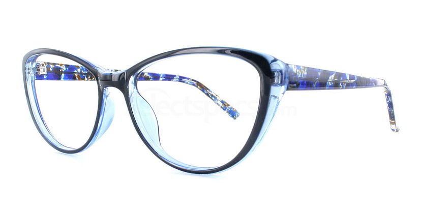 Savannah 2489 - Black on Blue