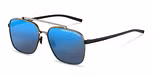dark gun / black / strong dark blue mirror - 90% nylon