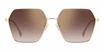 GOLD IVORY / GOLD MIRROR ON BURGUNDY SHADED