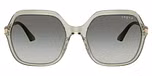Transparent Green / Gradient Grey