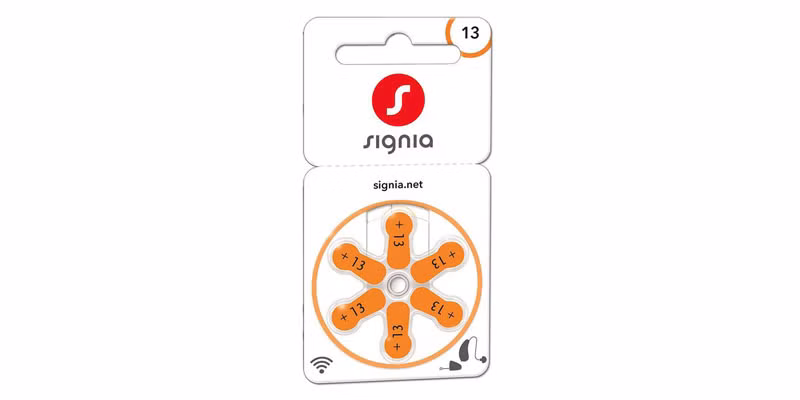 Size 13 Hearing Aid Batteries