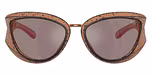 Bronze brushed black / Mirror bronze